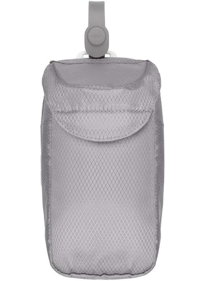 Oxo Tot On-The-Go Wipes Dispenser With Diaper Pouch, Gray