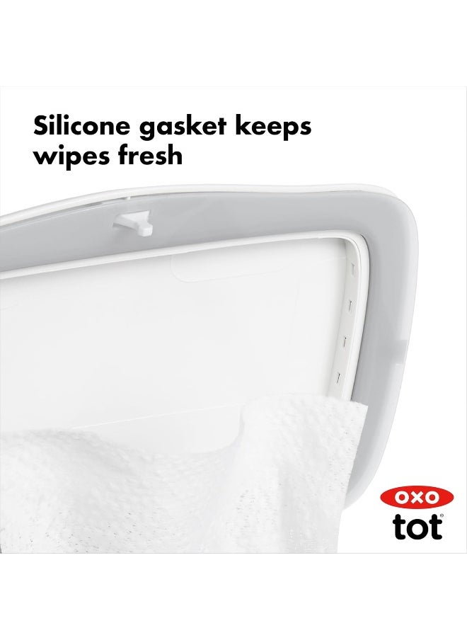 Oxo Tot Perfect Pull Wipes Dispenser - Gray