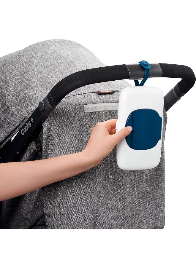 OXO Tot On-the-Go Wipes Dispenser - Navy, 1 Count (Pack of 1)