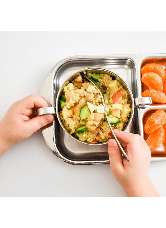 Children Safe Stainless Steel Dinnerware Set