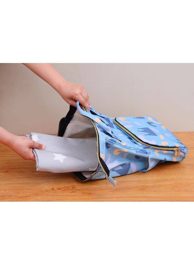 WOMUMON Splat Mat for Under High Chair/Arts/Crafts, Washable Spill Mat Waterproof Anti-Slip Floor Protector Splash Mat, Messy Mat and Table Cloth