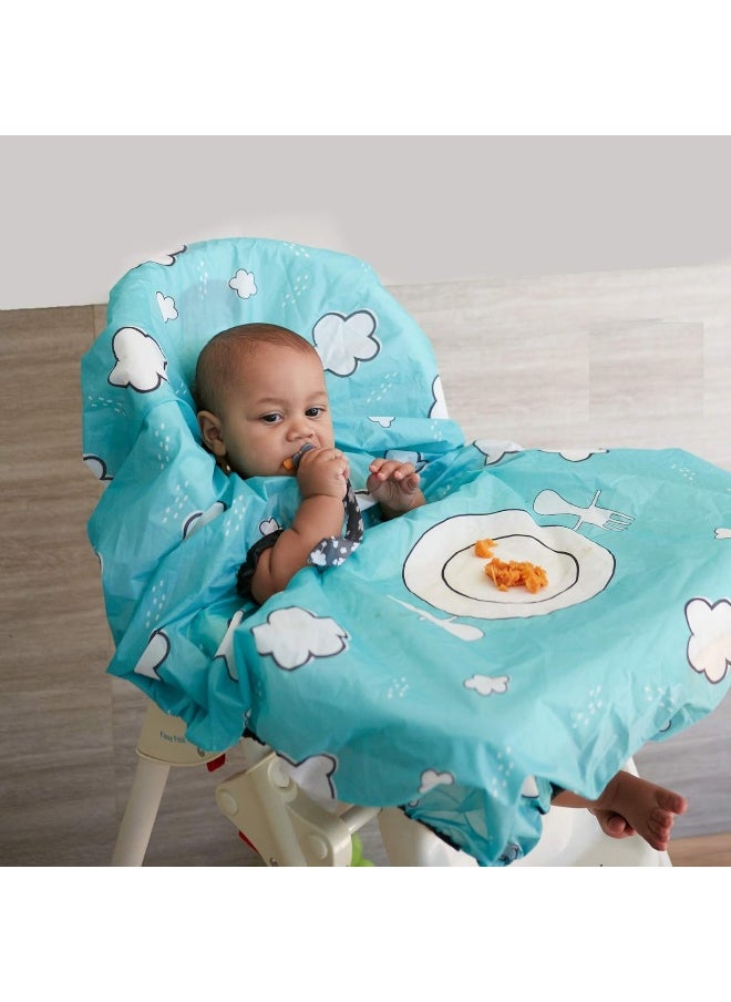 Grabease Allover Waterproof Bib For Self-Feeding Babies And Toddlers