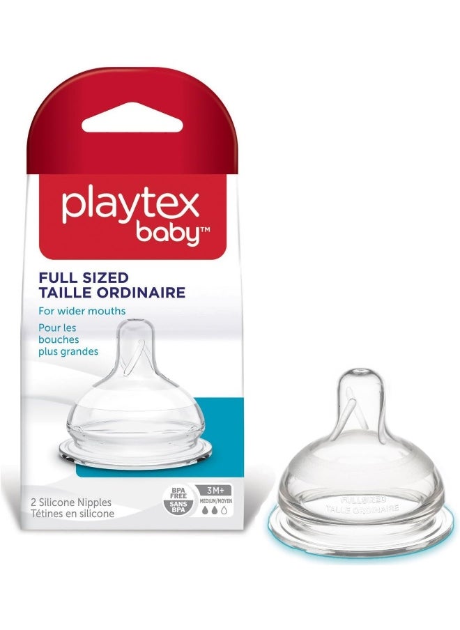 Playtex Baby FullSized - Medium Flow - 2 Pk