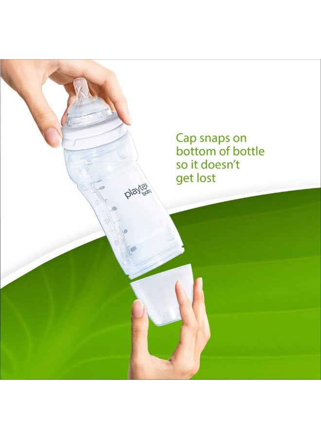 Playtex Baby Nurser Bottle Gift Set with Pre-Sterilized Disposable Drop-Ins Liners