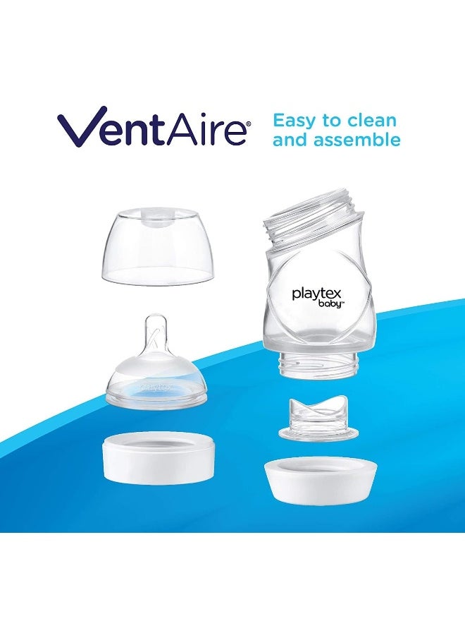 Playtex Baby Ventaire Bottle, Helps Prevent Colic & Reflux, 6 Ounce Bottles, 3Count