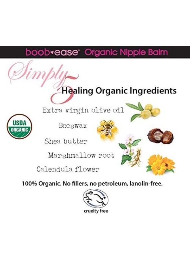 Bamboobies Bam Women's Cream, Organic Cream for Soothing Skin, Balm, 1 oz (Pack of 1)