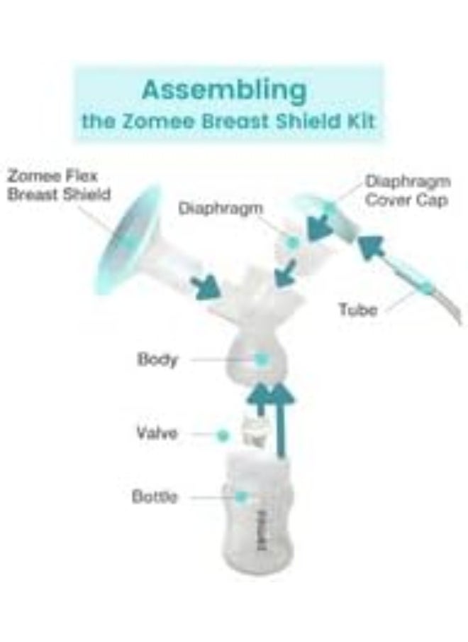 Zomee Z1/Z2 Compatible Replacement Silicone Diaphragms Set