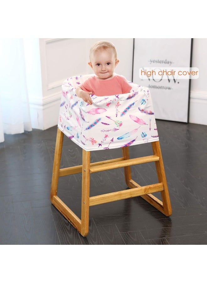 Hicoco Car Seat Covers for Babies - Carseat Canopy, Multi-use Breastfeeding Covers, Girls and Boys Baby Shower Gifts