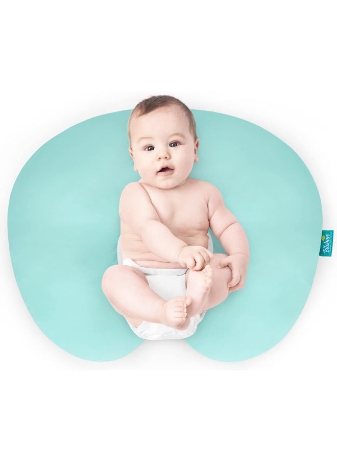 Biloban Nursing Pillow Cover 2 Pack Fit Boppy Nursing Pillow Breathable & Skin-Friendly Nursing Pillow Slipcovers for Breastfeeding Mom Comfortable & Machine Washable Nursing Pillow Covers