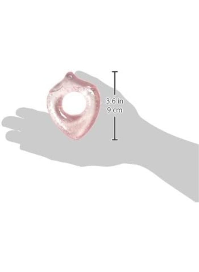 green sprouts Cooling Teether (One Size, Pink Strawberry)