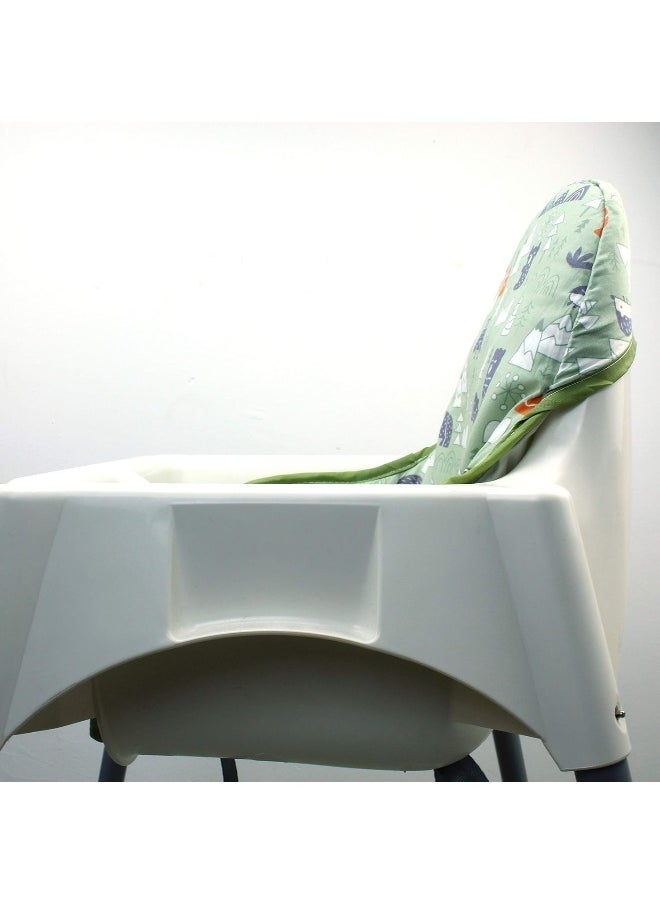 ZARPMA Cotton Seat Covers for IKEA Antilop Highchair