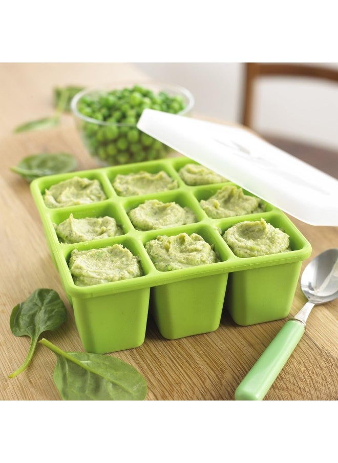 NUK Homemade Baby Food Flexible Freezer Tray and Lid Set