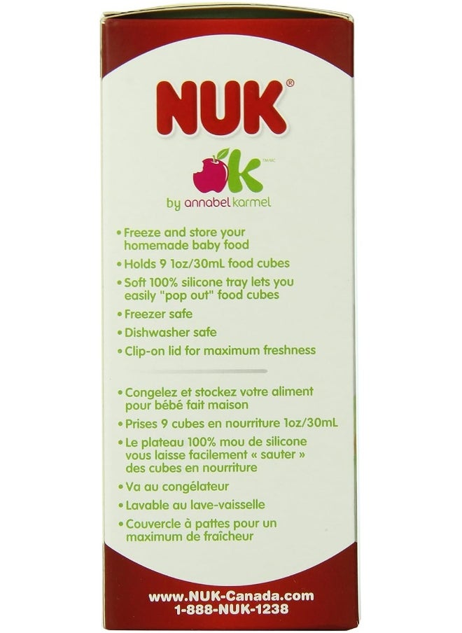 NUK Homemade Baby Food Flexible Freezer Tray and Lid Set