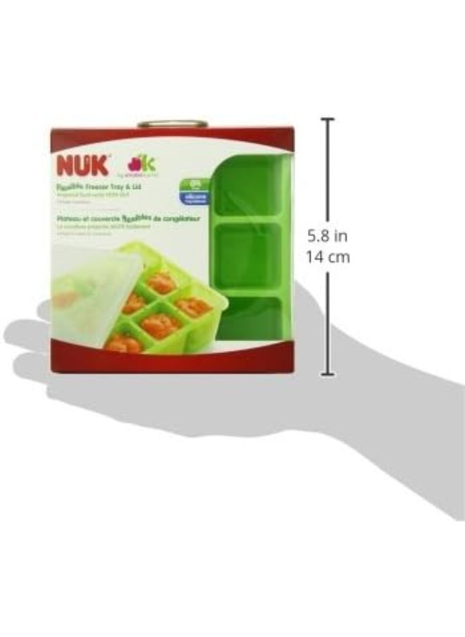 NUK Homemade Baby Food Flexible Freezer Tray and Lid Set