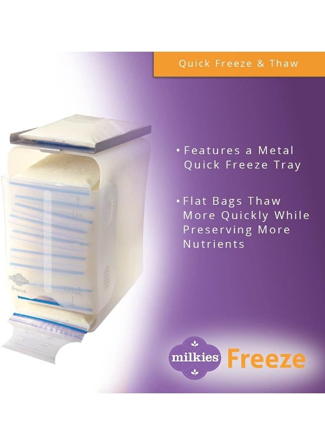 Milkies Fairhaven Health Freeze – Breast Milk Storage System