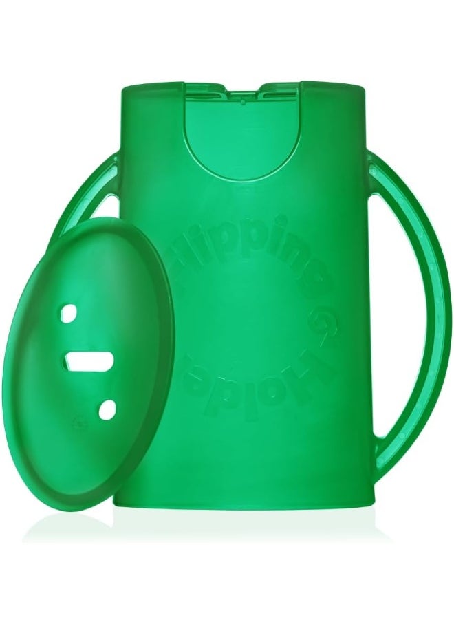 Flipping Holder Original Squeeze Proof with Open Bottom for Food Pouches & Juice Boxes
