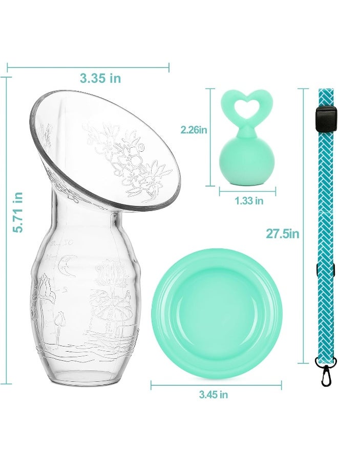 Bumblebee Manual Breast Pump with Breastfeeding Milk Saver Stopper & lid in Gift Box