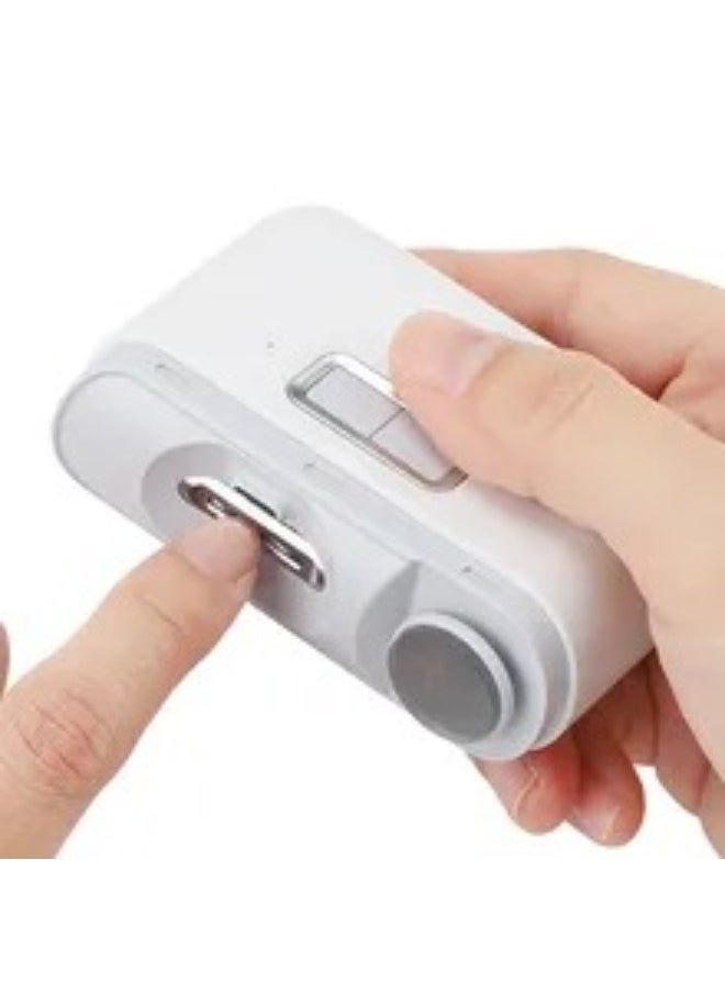 Smart Automatic Dual-Mode Electric Nail Clipper and Grinder for Kids - Manicure Tool, Nail Scissors and Nail Trimmer