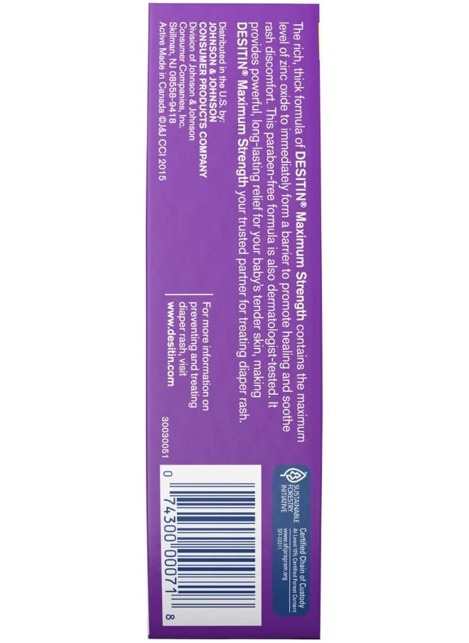 Desitin Maximum Strength Paste, 3 Ct./4 Oz.