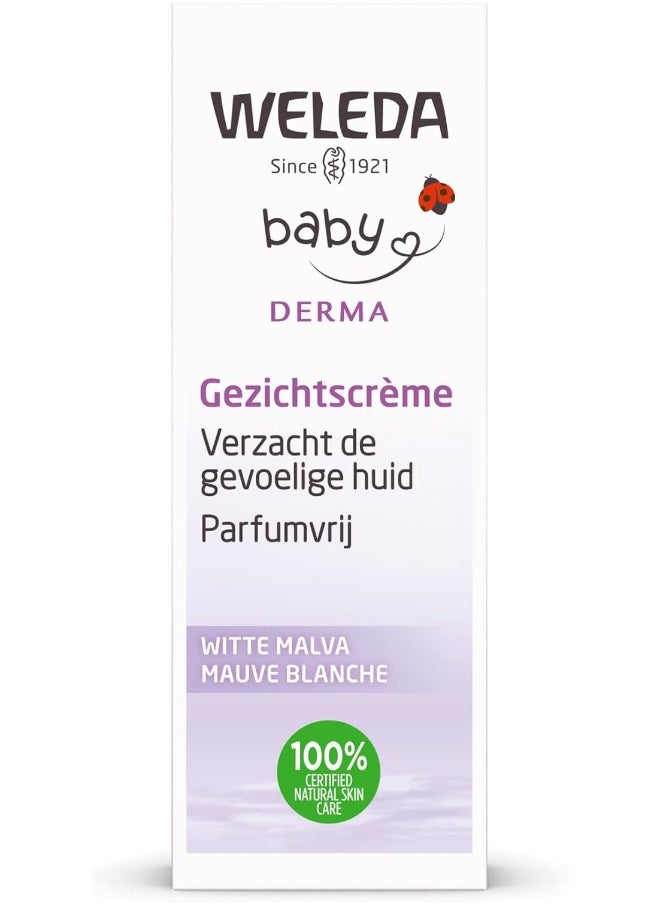 Weleda Face Cream Baby Derma White Mallow