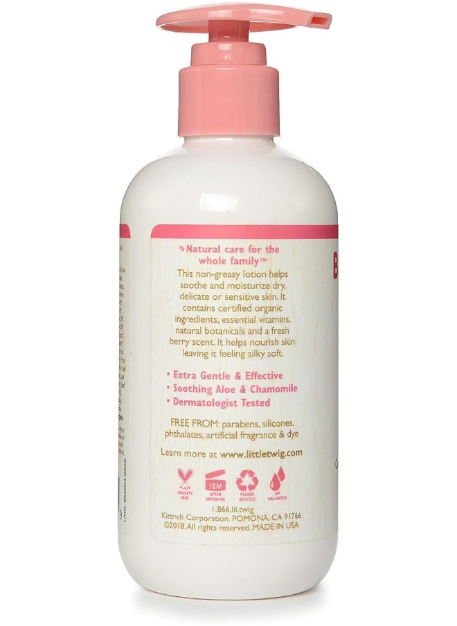Little Twig Baby Lotion, Natural Plant Derived Formula, Berry Pomegranate, 8.5 fl oz