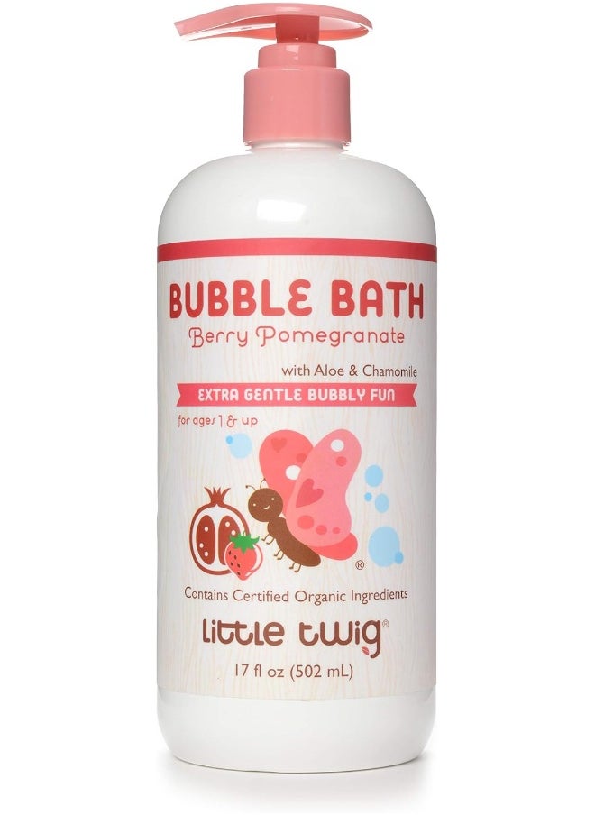 Little Twig Berry Pomegranate Bubble Bath, 17 fl oz