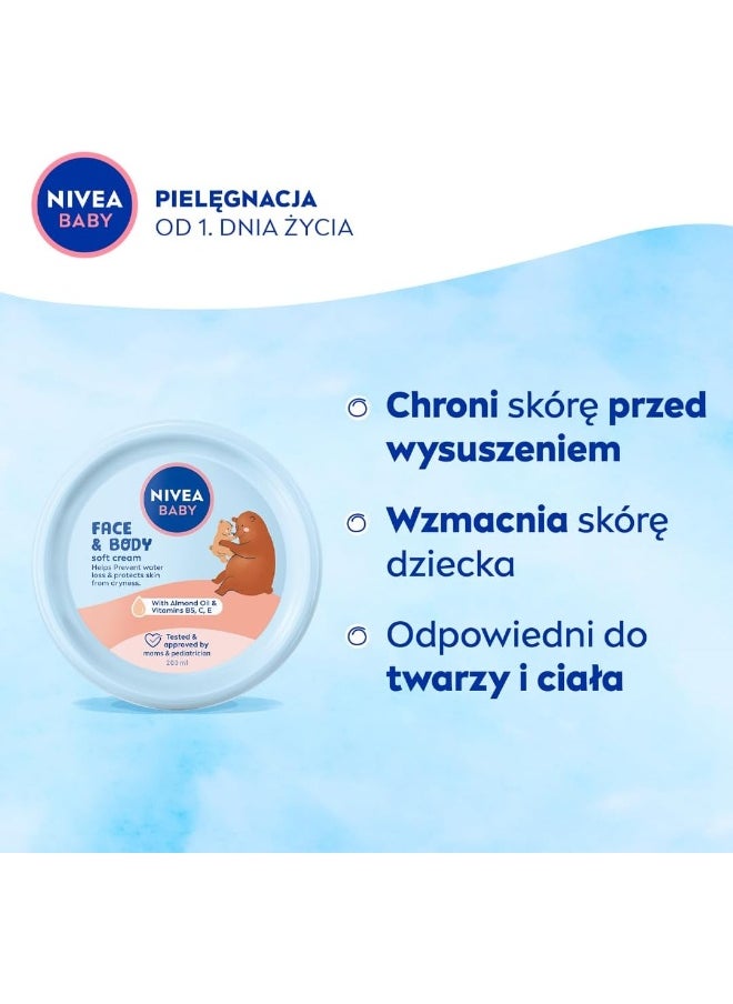 NIVEA Baby Face and Body Care Cream 200 ml