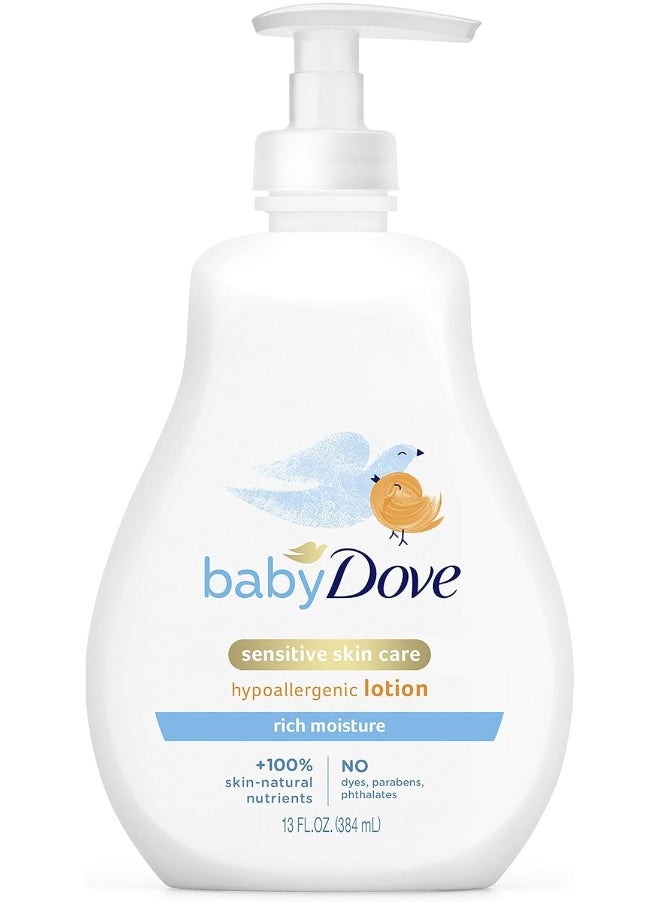 Baby Dove Face and Body Lotion Rich Moisture 13 oz