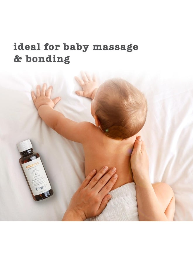 erbaviva Baby Oil, 4 Fl Oz