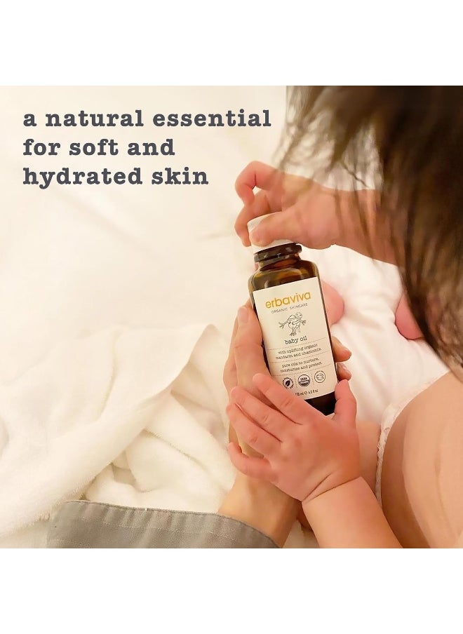 erbaviva Baby Oil, 4 Fl Oz