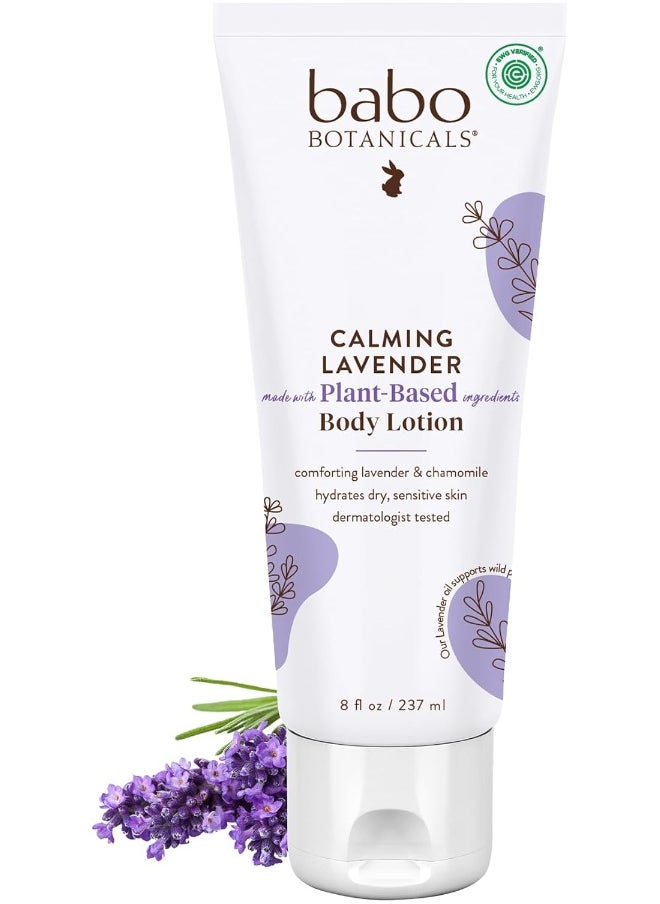 Babo Botanicals Calming Lotion with French Lavender and Organic Meadowsweet