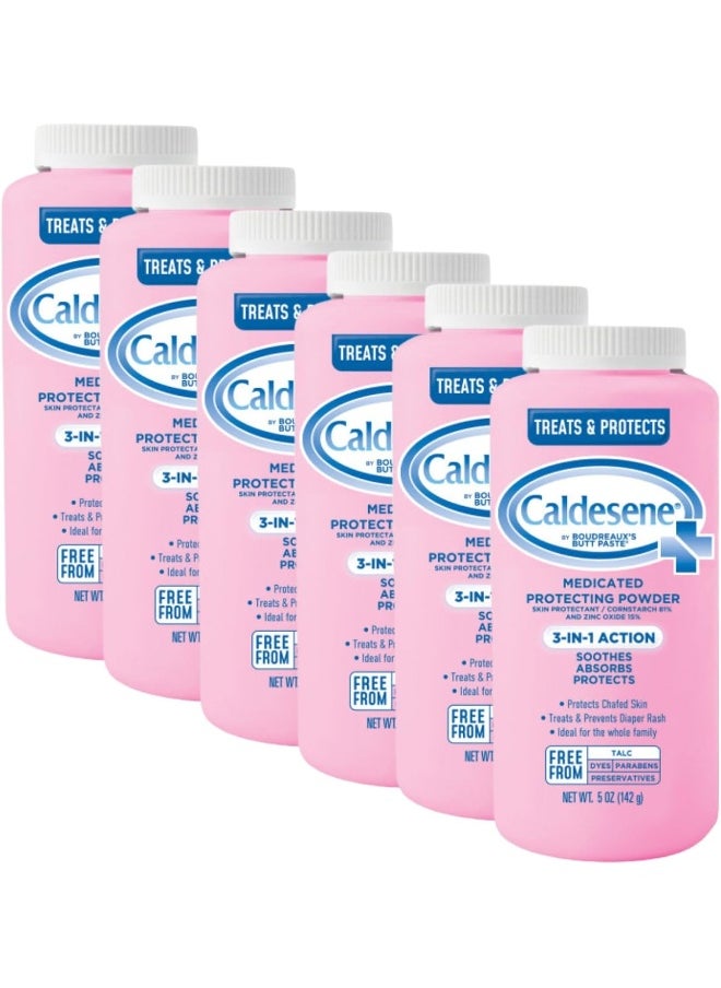 Caldesene Protecting Powder - 5 oz, Pack of 6