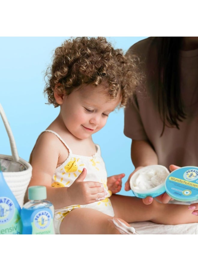 PENATEN Wound Protection Cream, Soothing Baby Wound Protection Cream with Zinc Oxide for Protection in The Diaper Area 200 ml / 6.76 Oz