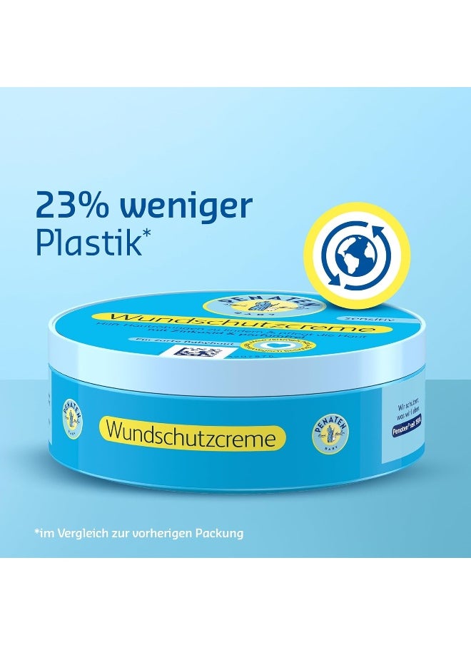 PENATEN Wound Protection Cream, Soothing Baby Wound Protection Cream with Zinc Oxide for Protection in The Diaper Area 200 ml / 6.76 Oz