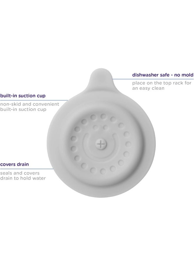 Ubbi Drain Stopper, Grey, 0.04 kg