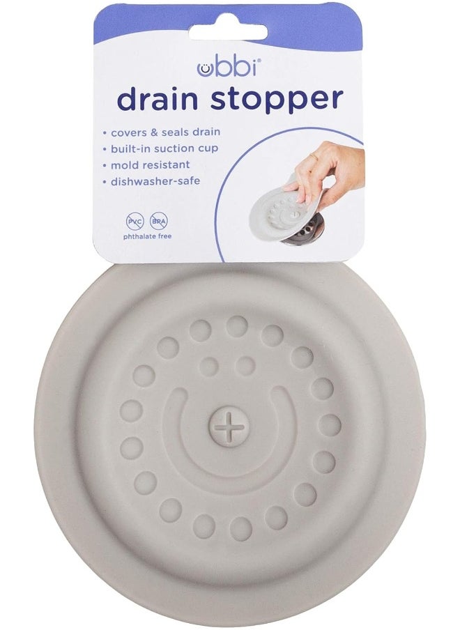 Ubbi Drain Stopper, Grey, 0.04 kg