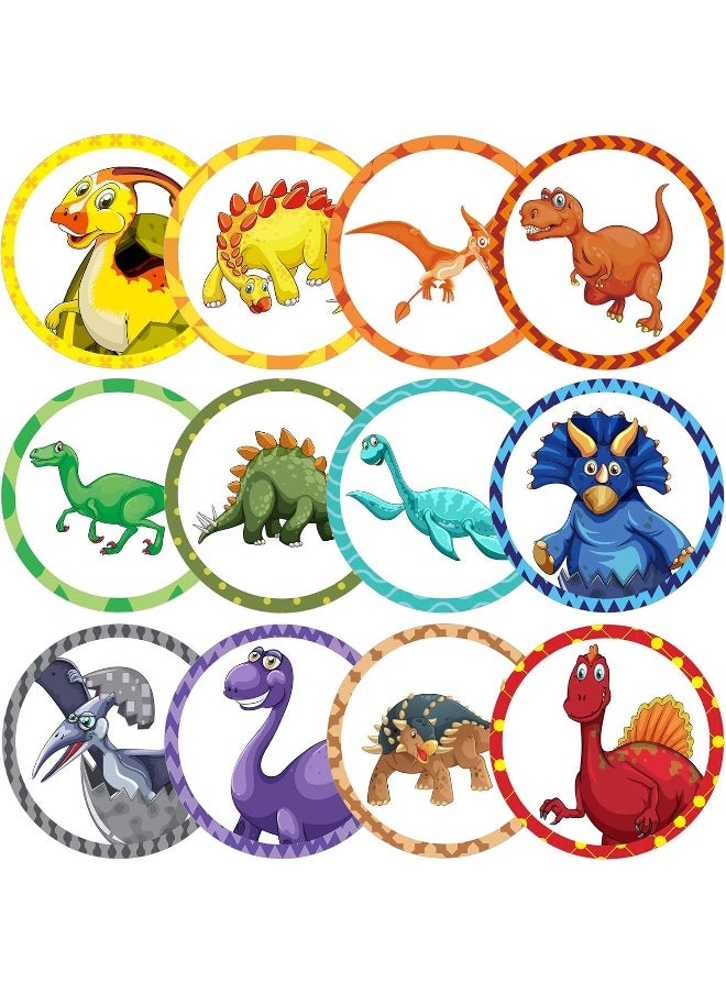 Laumoi 120 Pcs Toilet Targets for Boys Training Flushable Dinosaur Targets Potty Training Boys Pee Targets for Boys Training Toilet Target Stickers Dinosaur Potty Training Seat for Boys Training Use