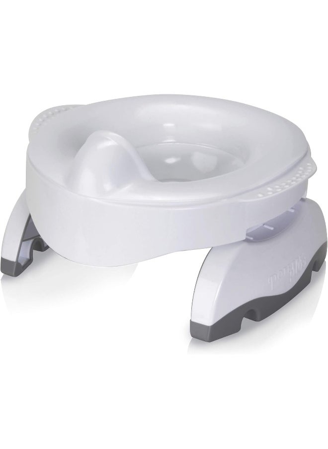 Kalencom Potette Premium 2-in-1 Complete Potty set - Travel Potty, Home Potty with 3 super absorbent disposable liners with magic disappearing ink