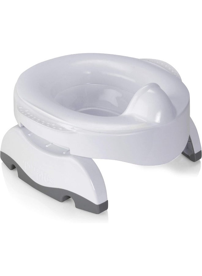 Kalencom Potette Premium 2-in-1 Complete Potty set - Travel Potty, Home Potty with 3 super absorbent disposable liners with magic disappearing ink
