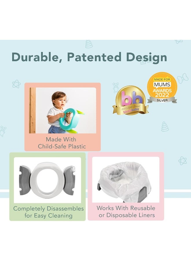 Kalencom Potette Plus 2-in-1 Travel Potty and Trainer Seat