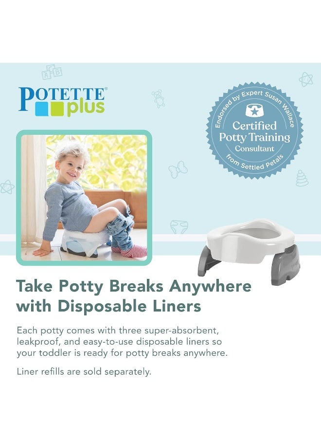 Kalencom Potette Plus 2-in-1 Travel Potty and Trainer Seat