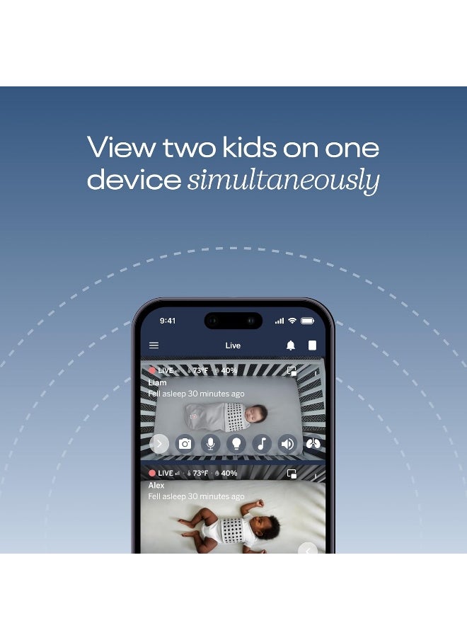 Nanit Pro Smart Baby Monitor & Wall Mount
