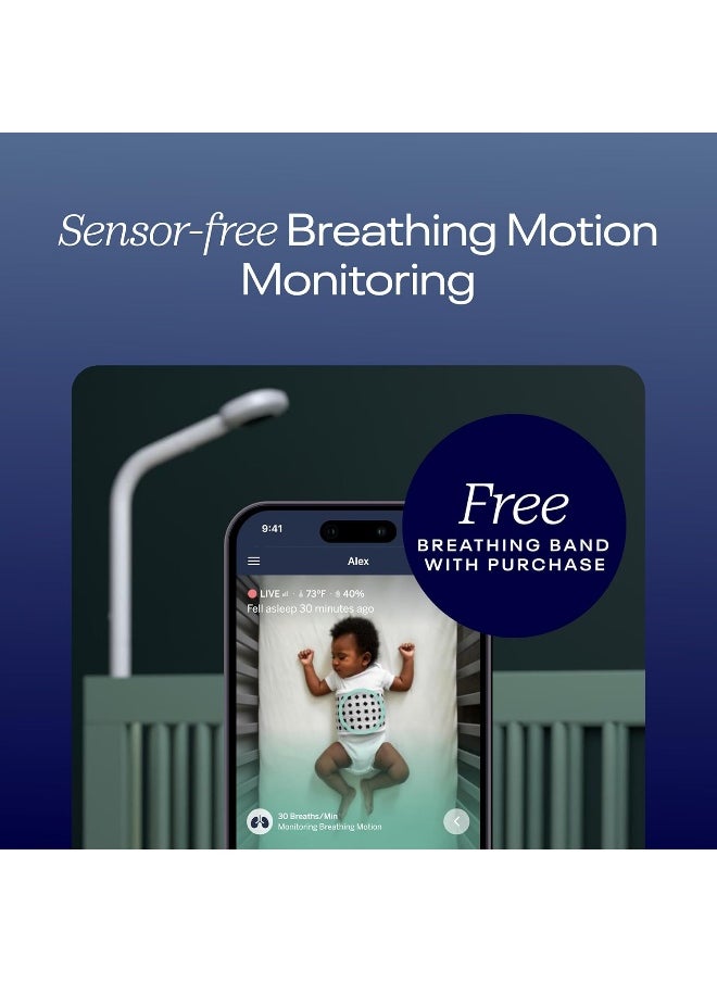 Nanit Pro Smart Baby Monitor & Wall Mount