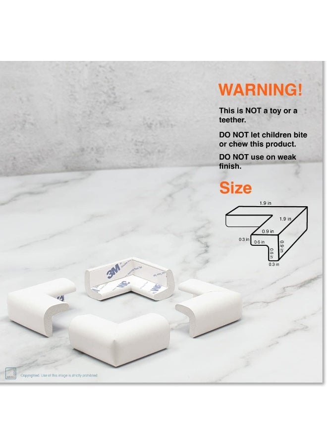 Roving Cove Slim-Fit Corner Edge Protector for Baby Proofing