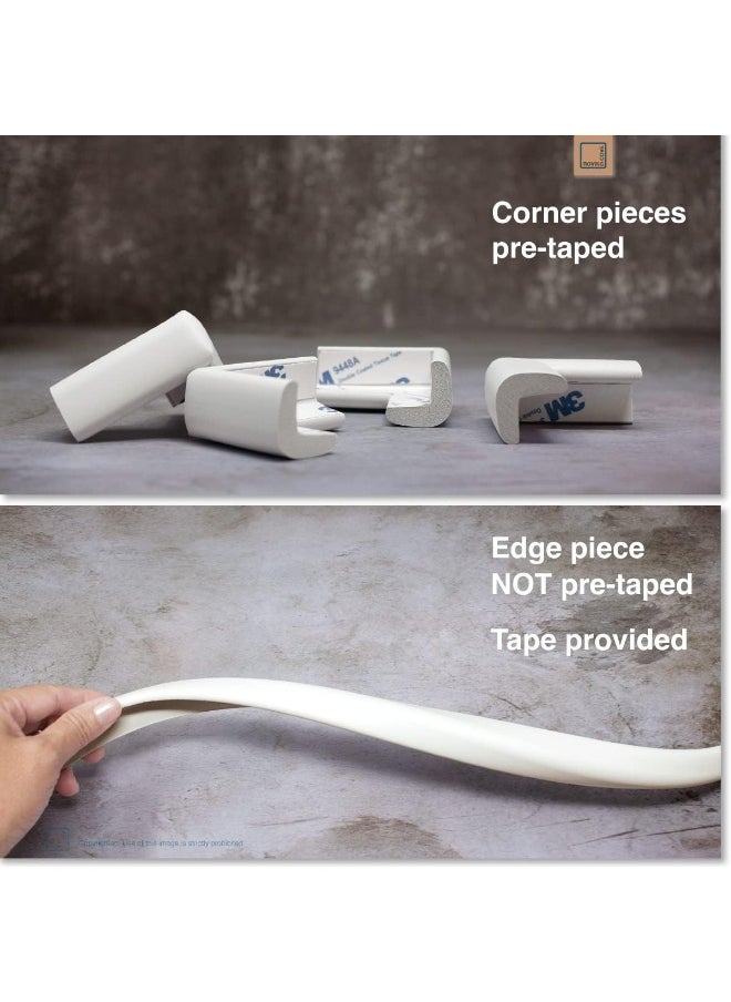 Roving Cove Slim-Fit Corner Edge Protector for Baby Proofing
