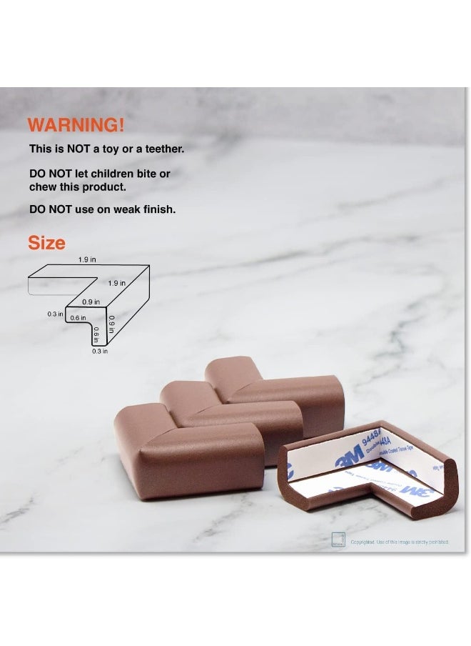 Roving Cove Slim-Fit Corner Edge Protector for Baby Proofing