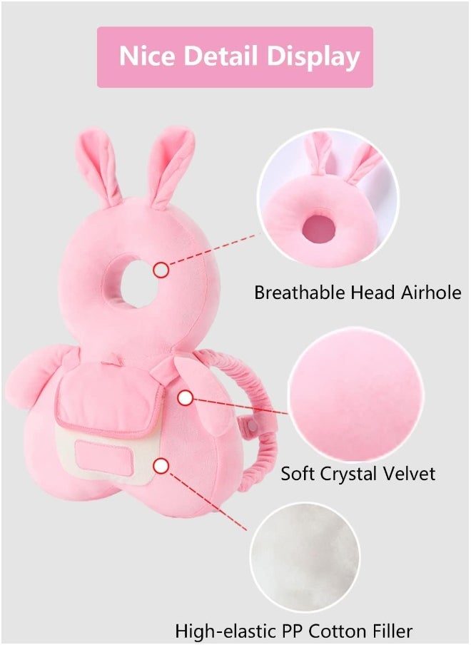 JunNeng Head Safety Protector Pad for Baby Toddler Walker, Infant Talking Head Protection Backpack Cushion