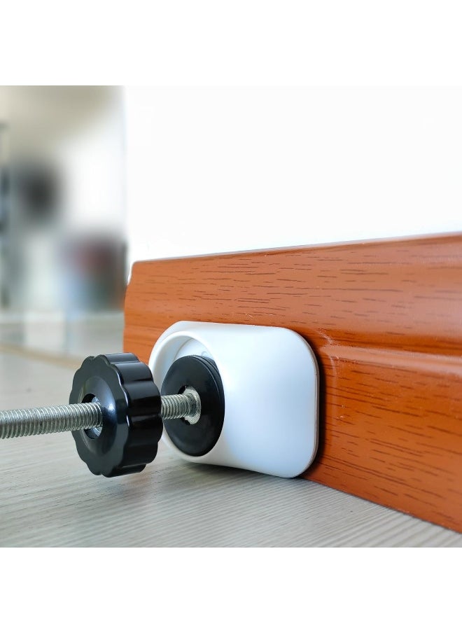 vmaisi Baby Gate Extender Wall Protector - Pressure Mounted Gates Extension Kit Extends 1.1-3.5 inches Child Safety Gates and Protect Walls & Doorways from Pet & Dog Gates - Work on Stairs (White)