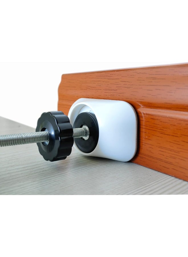 vmaisi Baby Gate Extender Wall Protector - Pressure Mounted Gates Extension Kit Extends 1.1-3.5 inches Child Safety Gates and Protect Walls & Doorways from Pet & Dog Gates - Work on Stairs (White)