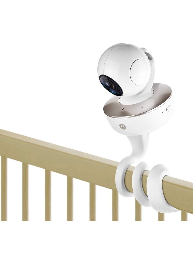 iTODOS Baby Monitor Mount for Arlo, Motorola Baby Monitor and Most Universal Monitors Camera, Versatile Twist Mount Without Tools or Wall Damage